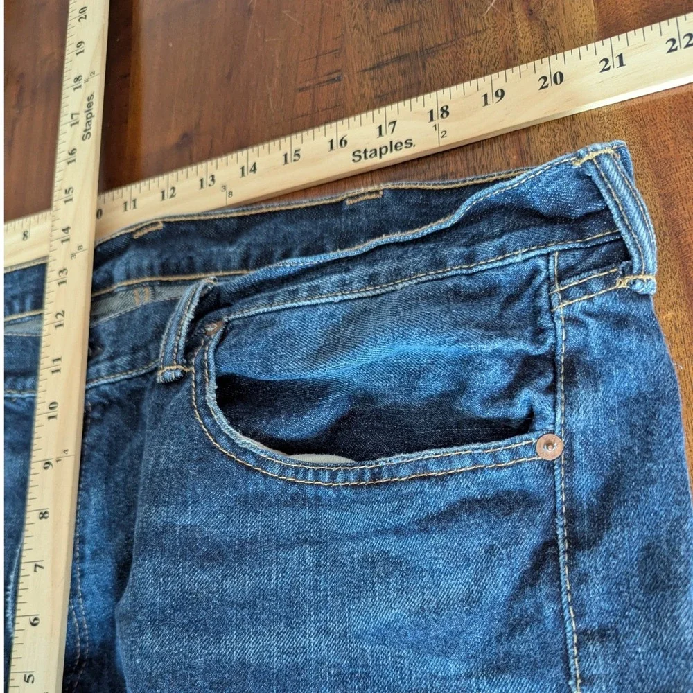 VTG Y2K Polo Ralph Lauren Straight‎ Leg Jeans Mens 40x30 90s Dad Jeans Americana